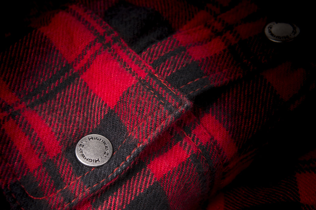 Marksman Flannel Black/Red 4x