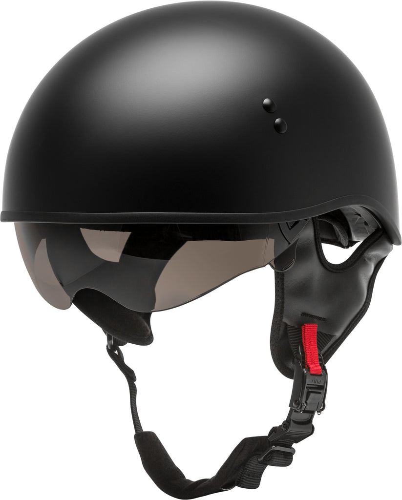 Hh 65 Half Helmet Naked Matte Black 2x