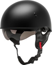 Hh 65 Half Helmet Naked Matte Black 2x