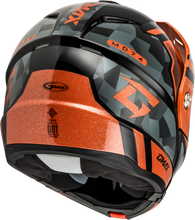 Load image into Gallery viewer, Md 74 Striker Modular Helmet W Smk Shield Blk/Gry/Or Mtlc Sm