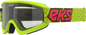 Flat Out Clear Goggle Flo Ylw/Black/Fire Red Clear