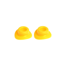 Load image into Gallery viewer, Valve Rubber Seals Yellow 2pcs