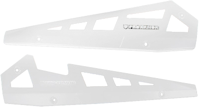 Rock Sliders Matte White Pearl Pol