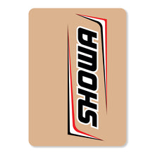 Load image into Gallery viewer, Showa Upper Fork Decals Black/White