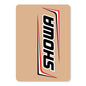 Showa Upper Fork Decals Black/White