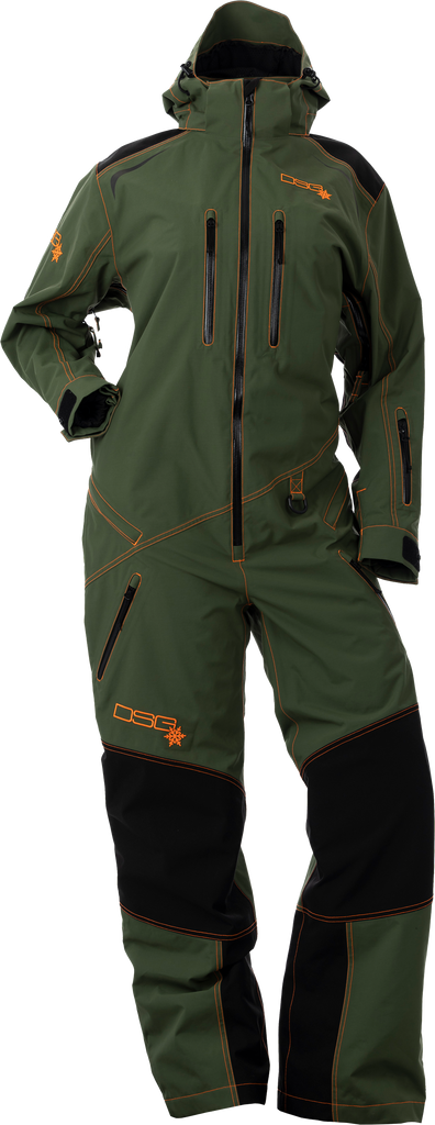 Spectrum 2.0 Monosuit Black/Forest Green 2x