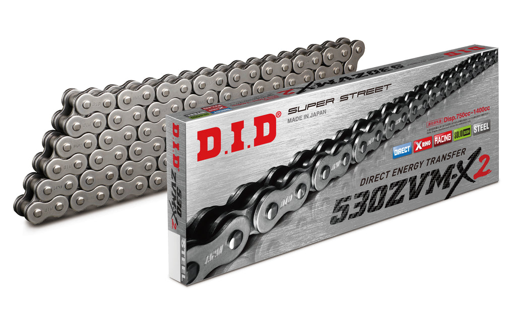 Super Street 530zvmx 150l X Ring Chain Natural