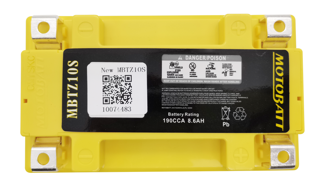 Battery Mbtz10s Sealed Factory Activated