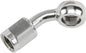 Rear Brake Adapter 45 Degree Chrome