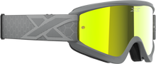 Load image into Gallery viewer, Flat Out Mirror Goggle Grey Gold Mirror