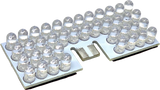 Letric Lighting Co Rr Fender Tip Led Insert Red 850-09581