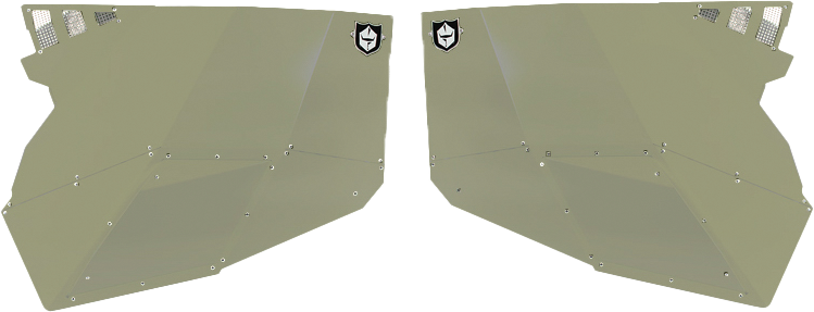 Stealth Door Skins Ghost Grey Pol