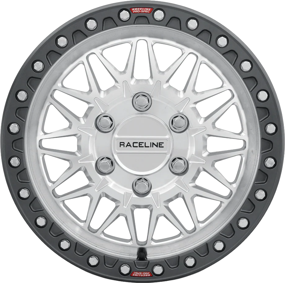 Raceline Omega 17x7 6/5.5 (+60mm) Machined/Gunmetal