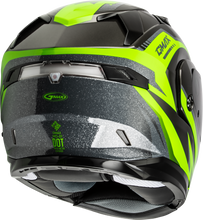 Load image into Gallery viewer, Md 01 Volta Helmet Black/Silver/Green Metallic Sm
