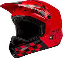 Load image into Gallery viewer, Yth Kinetic Lite Rival Helmet Gloss Red/Black Ys