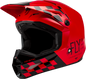 Kinetic Lite Rival Helmet Gloss Red/Black Sm