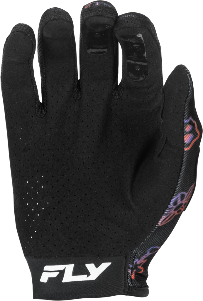 Youth Lite Outline Gloves Black/Red/Purple Yl