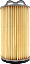 EMGO air filter showing a rectangular automotive air filter with pleated filtering material and plastic frame.