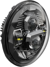 Load image into Gallery viewer, 7" Led Headlight Rugged Ultra View Black
