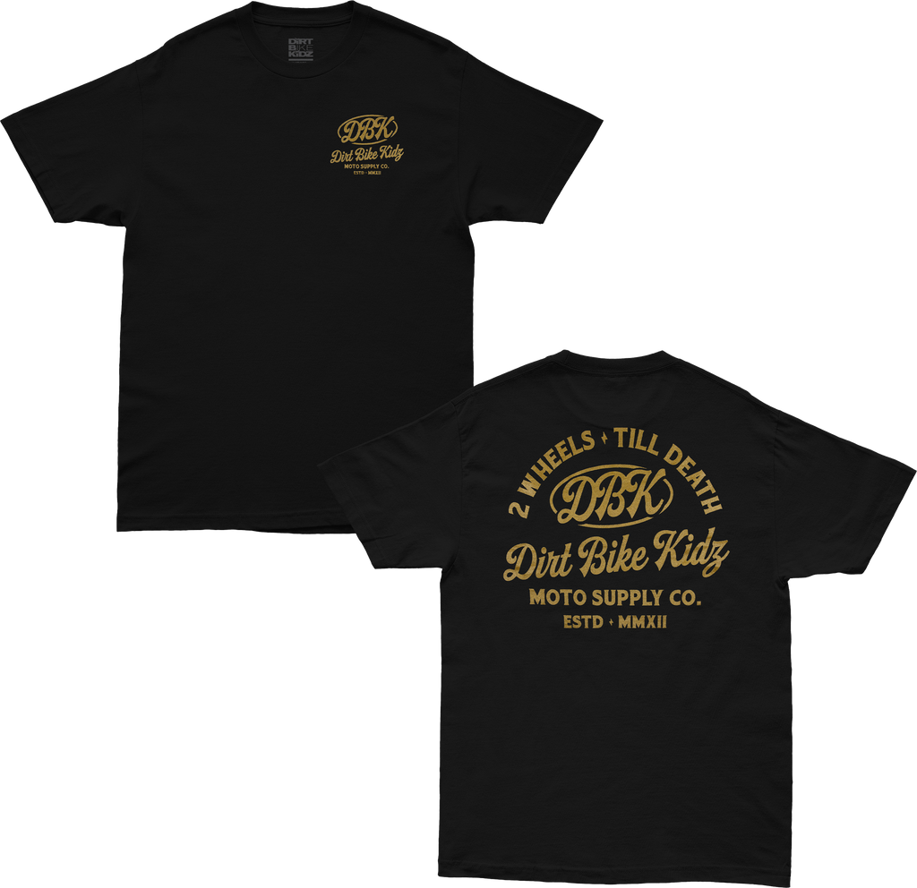 Gold Nugget Tee Black Md