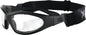 Gxr Sunglasses Black W/Clear Lens
