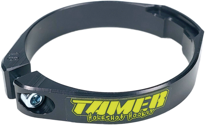 Black Tamer Wds 2.0 suspension ring by TAMER, shown in a close-up image highlighting its sleek design and durable construction.