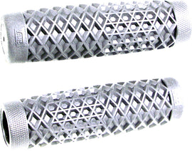 ODI Vans Cult grips in white, 7/8 inch bike handlebar grips with textured surface for improved grip and comfort.