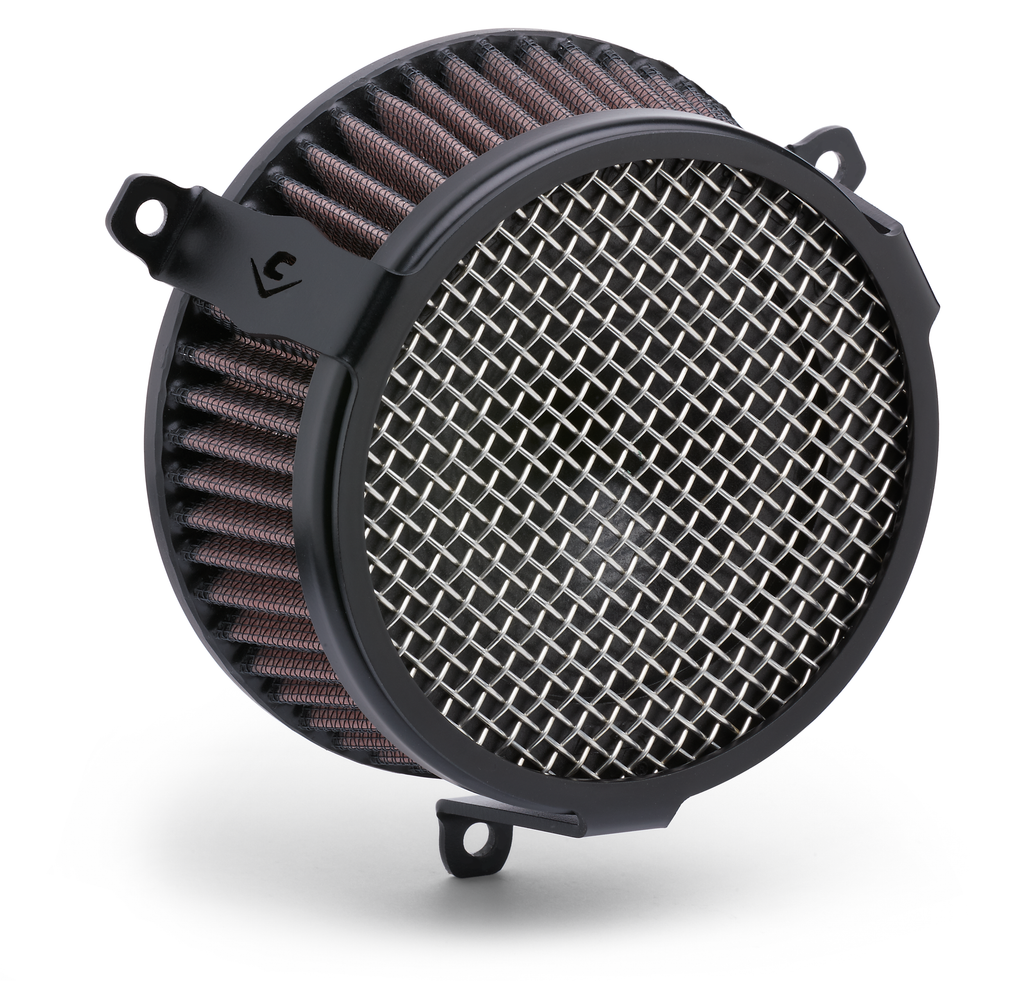 Air Intake Plain Black Kaw Vn900 06 19