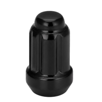 12x1.50 Lock Style Lug Nuts Black 100 Pack