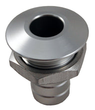 Load image into Gallery viewer, Billet Thru Hull Water Fitting Bilge Pump Outlet Natural