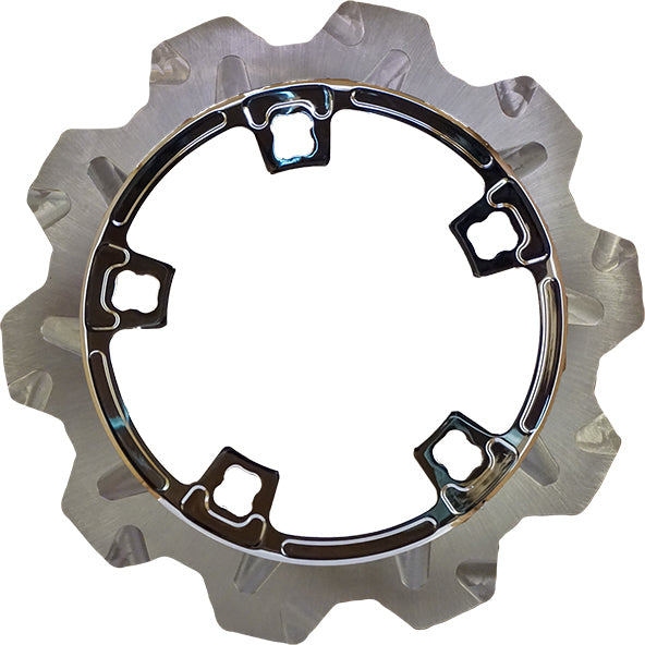 High Carbon Steel Perimeter Rotor Chrome 11.8"