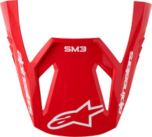 Load image into Gallery viewer, S M3 Radium Visor Ece06/Dot Red Mot/Red Fl/Wht Gl