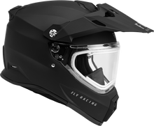Load image into Gallery viewer, Trekker Cw Solid Helmet Elec Shld Matte Black Xl