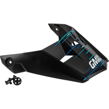 Load image into Gallery viewer, Mx 46 Frequency Off Road Visor Matte Black/Blue Xs Sm