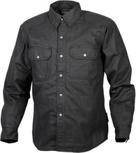 Load image into Gallery viewer, Covert Wax Riding Shirt Black Md