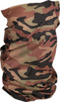 Motley Tube Fleece Lined Woodland Camo/Lime Hi Vis