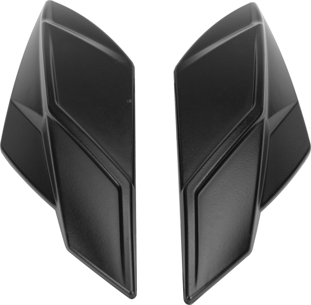 Top Front Vents Left/Right Matte Black Ff 98/Md 01