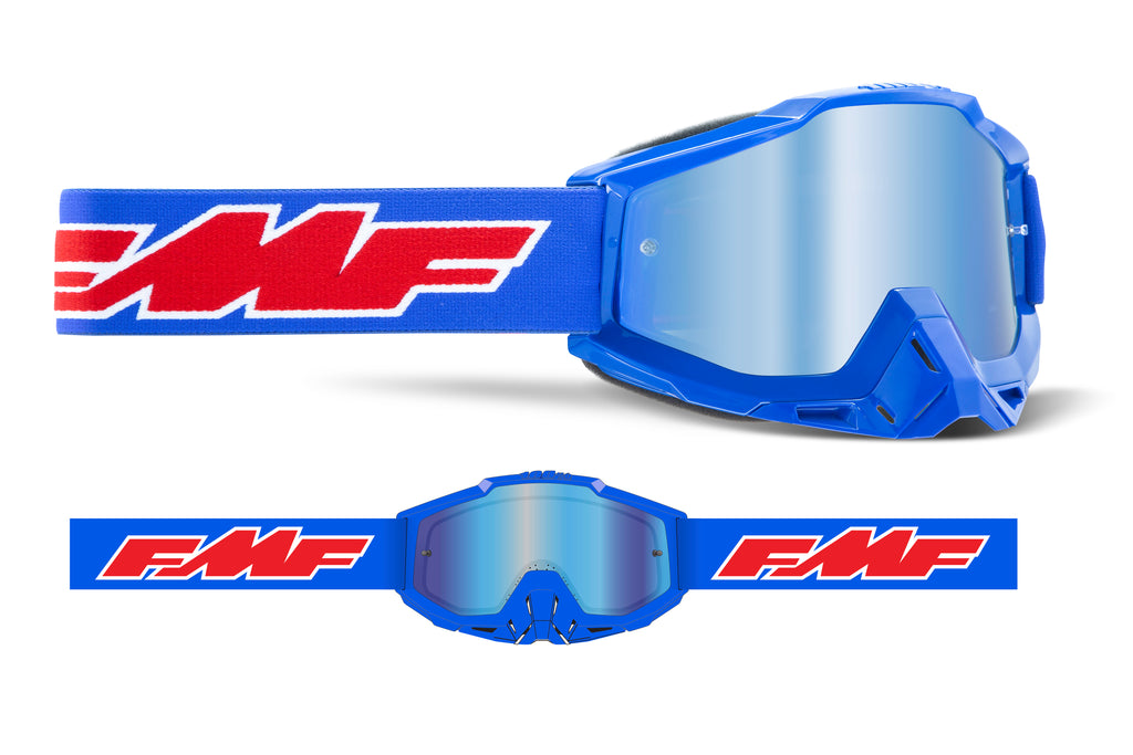 Powerbomb Goggle Rocket Blue Mirror Blue Lens