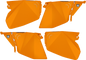 Traditional Half Doors Orange Pol