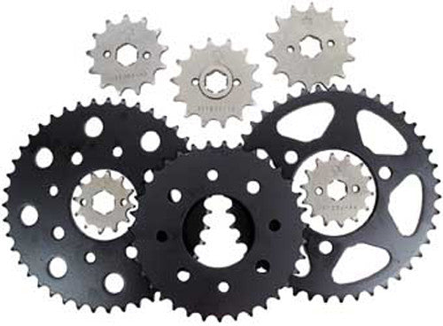 Front Cs Sprocket W/Rubber 17t 530 Kaw