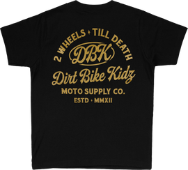 Gold Nugget Youth Tee Black Ys