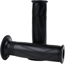 Load image into Gallery viewer, Strada Grips Yam Replica 120mm Black Pair