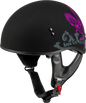 Hh 65 Corvus Helmet Matte Black/Purple/Grey Lg