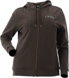 Neve Zip Up Hoodie Charcoal 4x