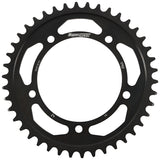 Supersprox Rear Edge Sprocket Steel 42t-525 Blk Hay/Suz/Tri 109-179242
