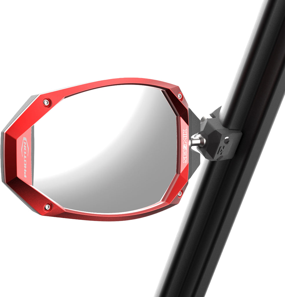 Photon Side Mirror Bezel Red