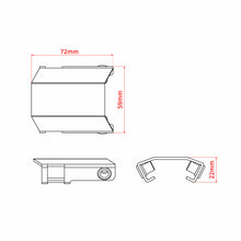 Load image into Gallery viewer, Silencer Heat Guard Extender Silver