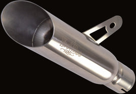Shorty Exhaust Single Muffler Polished