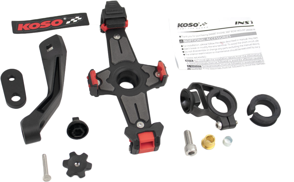 X1 Evolution Phone Mount Black