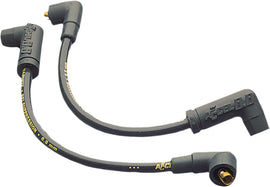 ACCEL Suppression Core Wire Set in black, 8.8mm diameter, electrical core wires for vehicle ignition systems.